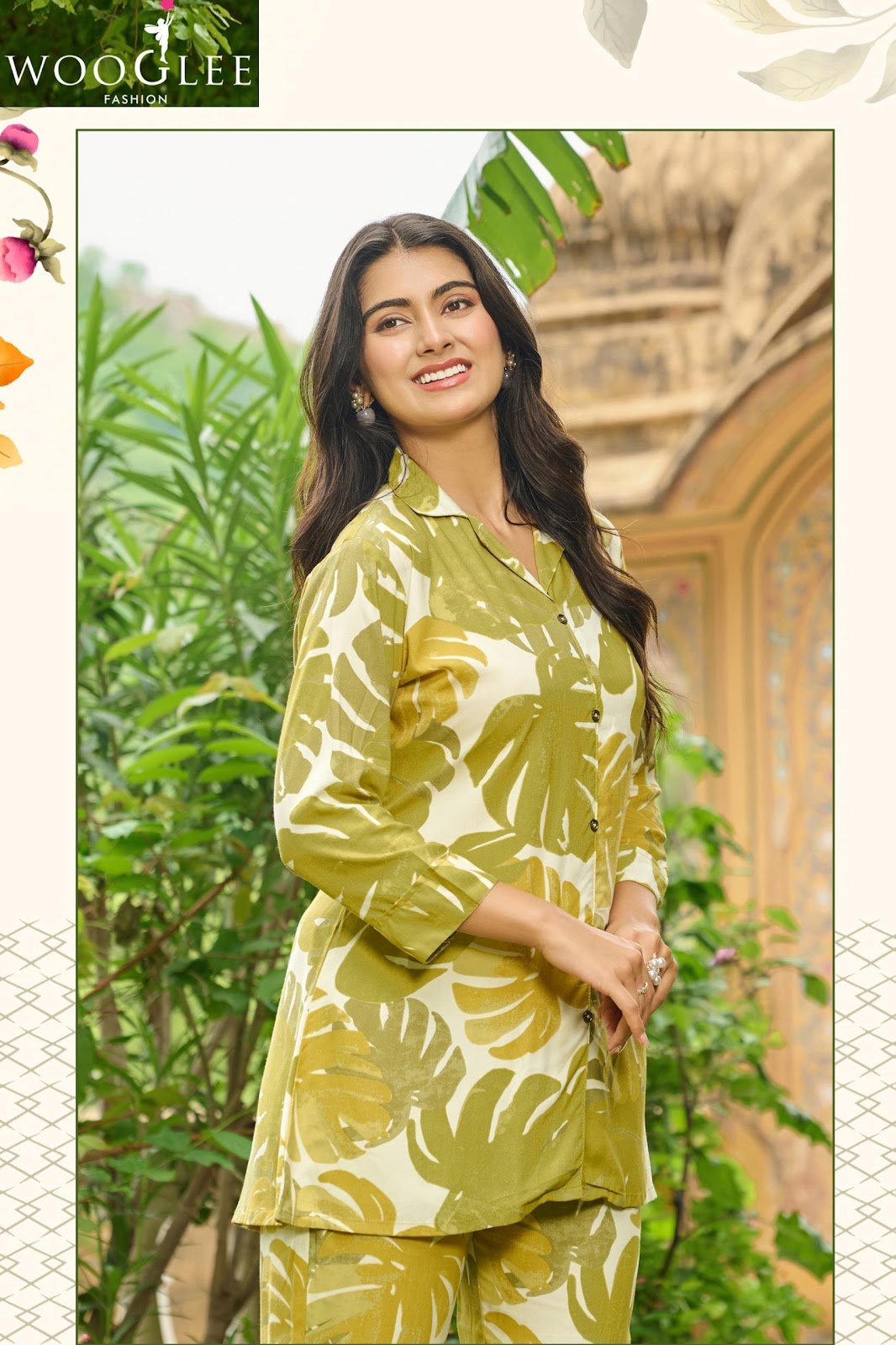 Rolex Vol 2 Wooglee Rayon Co Ord Set Manufacturer