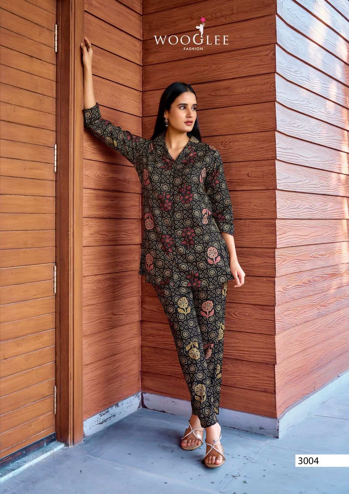 Rolex Wooglee Rayon Co Ord Set Exporter Ahmedabad