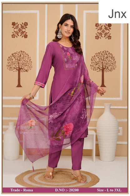 Roma Jnx Roman Readymade Pant Style Suits Wholesale Rate