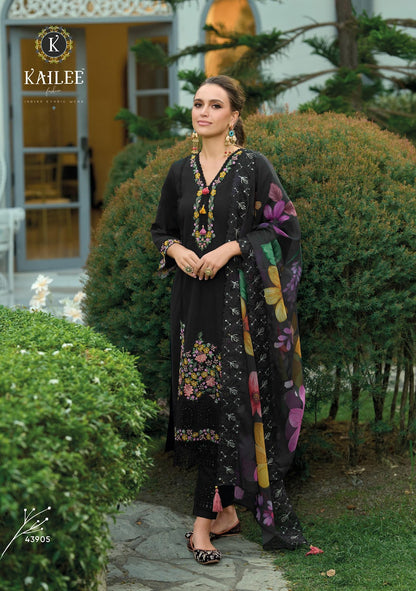 Roma Kailee Fashion Readymade Cotton Pant Suits Manufacturer