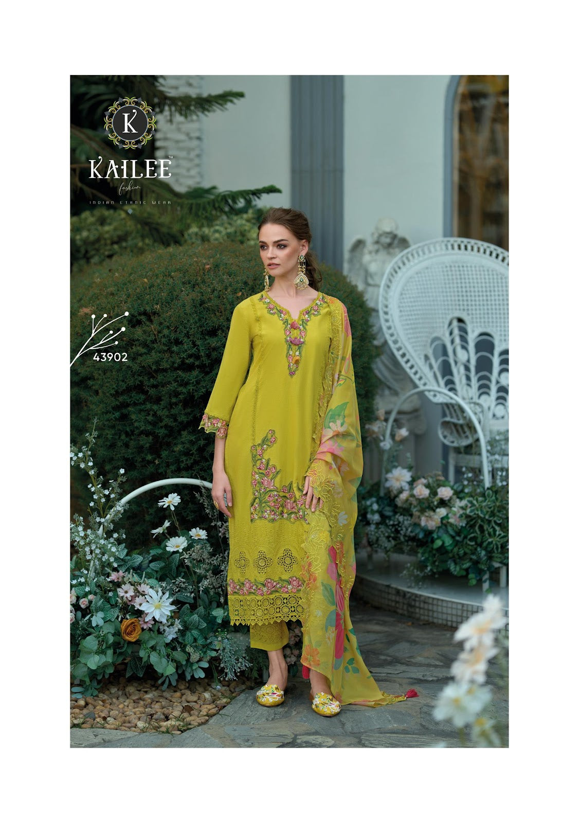 Roma Kailee Fashion Readymade Cotton Pant Suits Manufacturer
