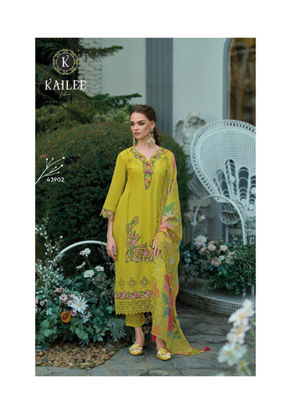 Roma Kailee Fashion Readymade Cotton Pant Suits Manufacturer