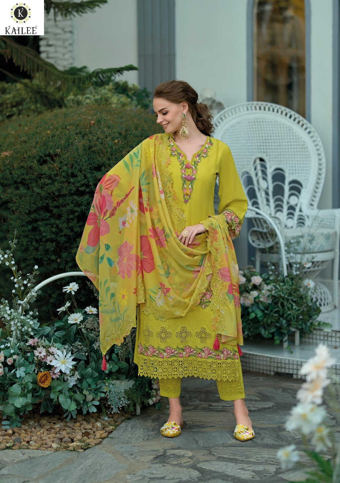 Roma Kailee Fashion Readymade Cotton Pant Suits Manufacturer