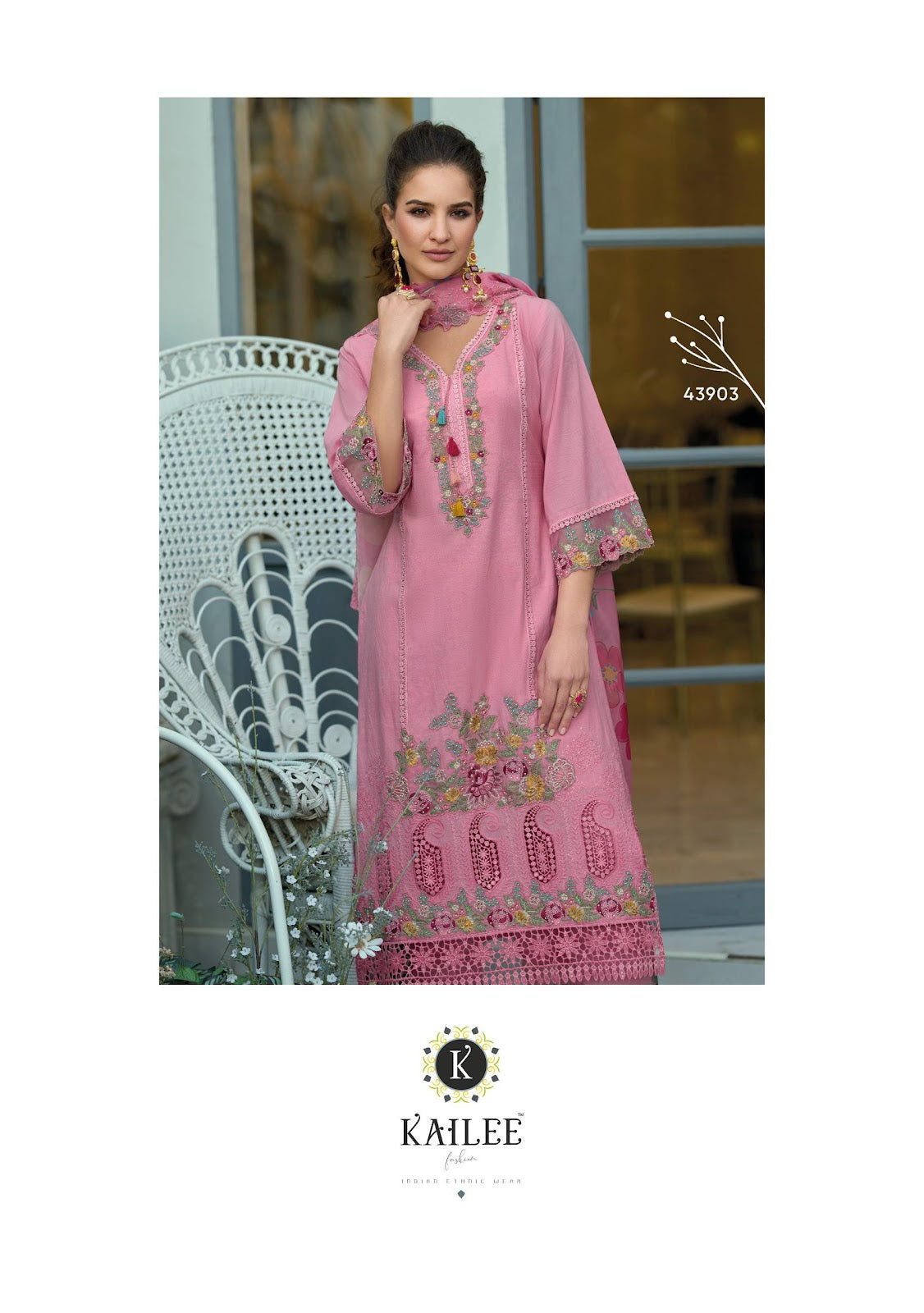 Roma Kailee Fashion Readymade Cotton Pant Suits Manufacturer