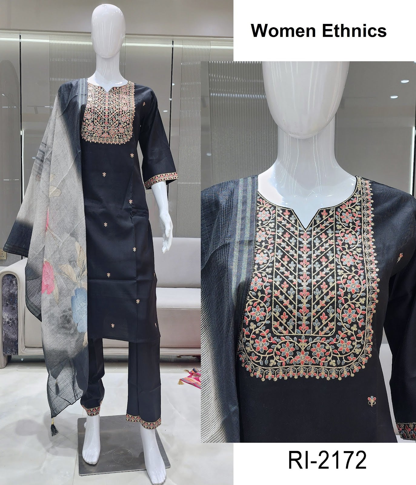 Roman Gadwal 0607 Women Ethnics Readymade Pant Style Suits Wholesaler India