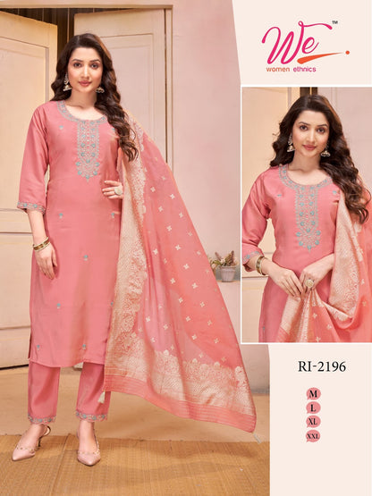 Roman Shimmer 0606 Women Ethnics Readymade Pant Style Suits Exporter Gujarat