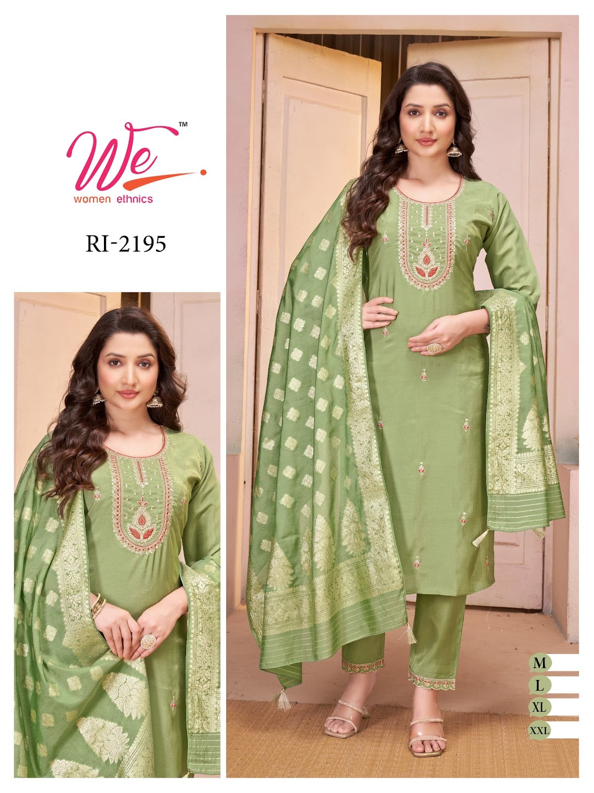 Roman Shimmer 0606 Women Ethnics Readymade Pant Style Suits Exporter Gujarat