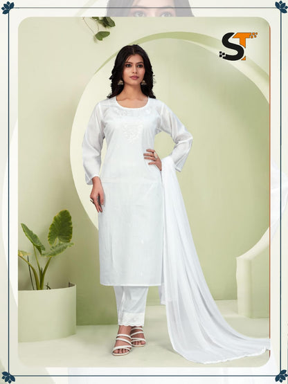 Roman Silk Salas Readymade Pant Style Suits Supplier