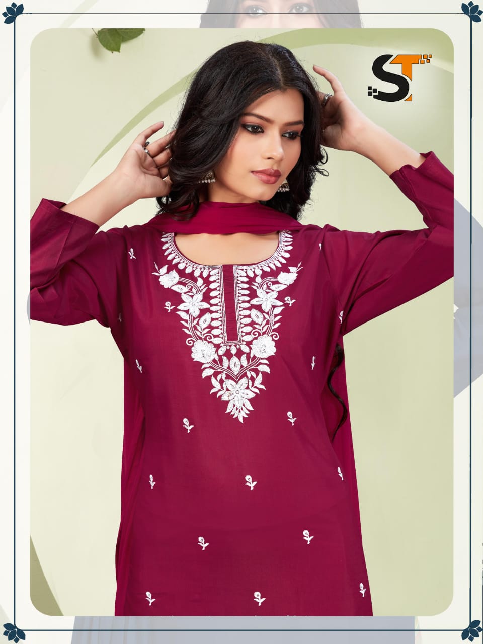 Roman Silk Salas Readymade Pant Style Suits Supplier