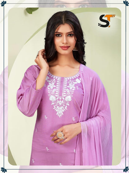 Roman Silk Salas Readymade Pant Style Suits Supplier