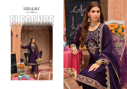 Romania Lily Lali Silk Readymade Pant Style Suits Wholesale