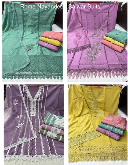 Rome Nayandeep Roman Salwar Suits Manufacturer