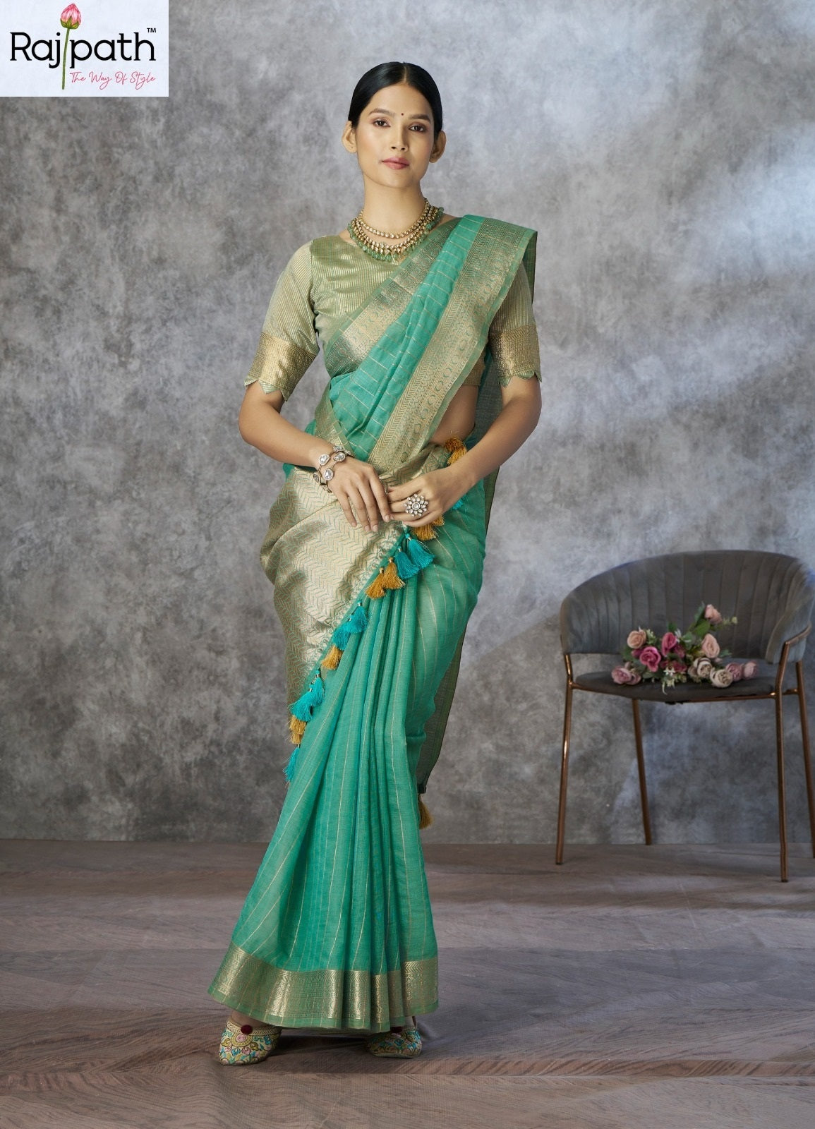 Ronak Rajpath Cotton Silk Sarees Manufacturer India