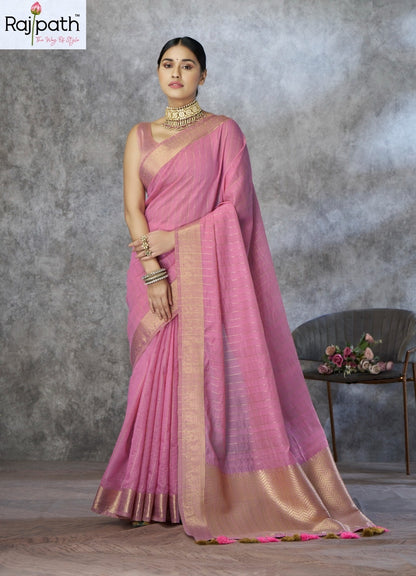 Ronak Rajpath Cotton Silk Sarees Manufacturer India