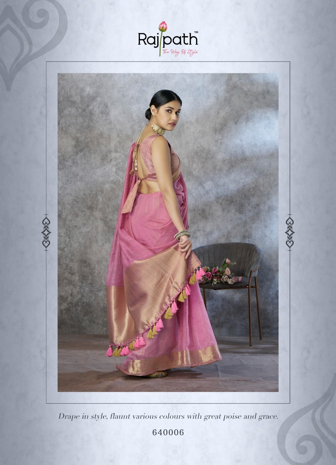 Ronak Rajpath Cotton Silk Sarees Manufacturer India