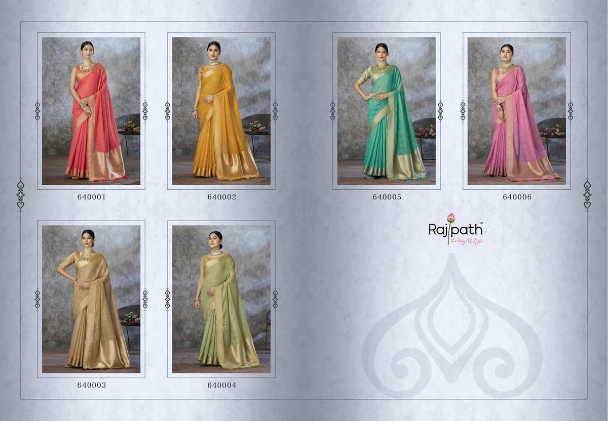Ronak Rajpath Cotton Silk Sarees Manufacturer India
