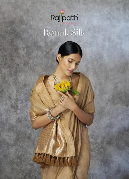 Ronak Rajpath Cotton Silk Sarees Manufacturer India
