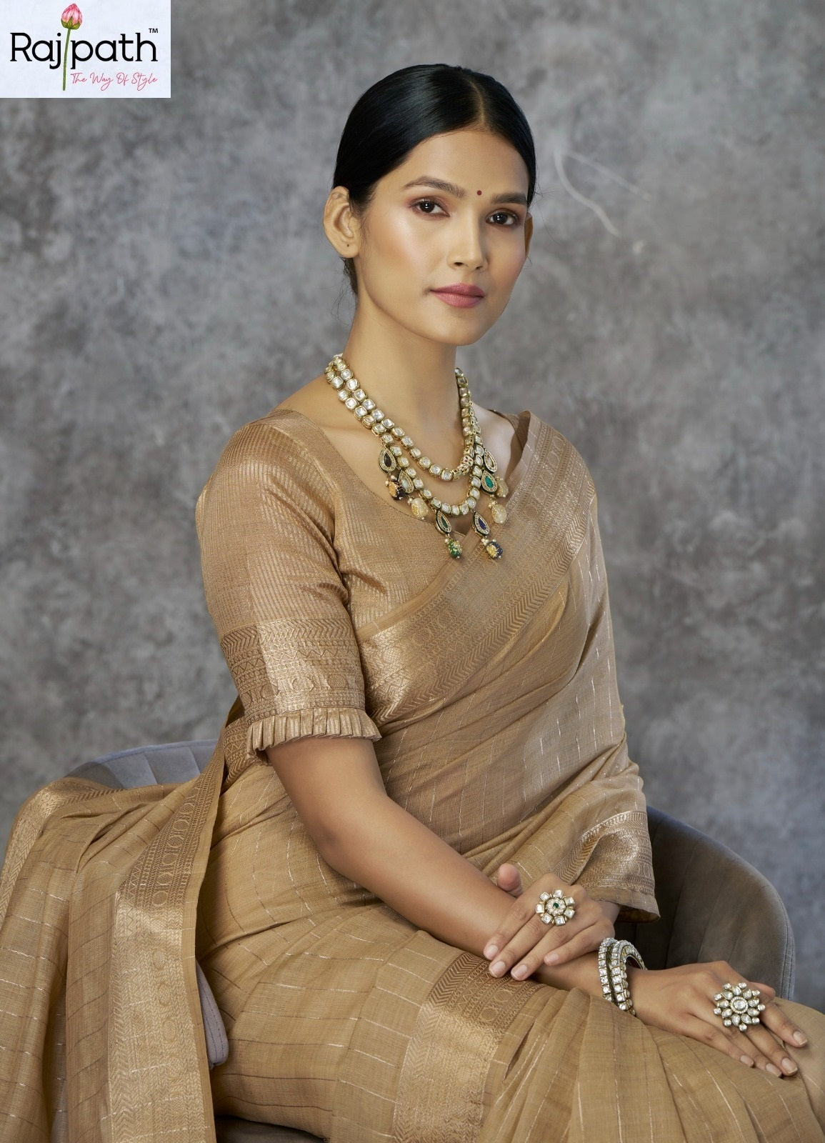 Ronak Rajpath Cotton Silk Sarees Manufacturer India