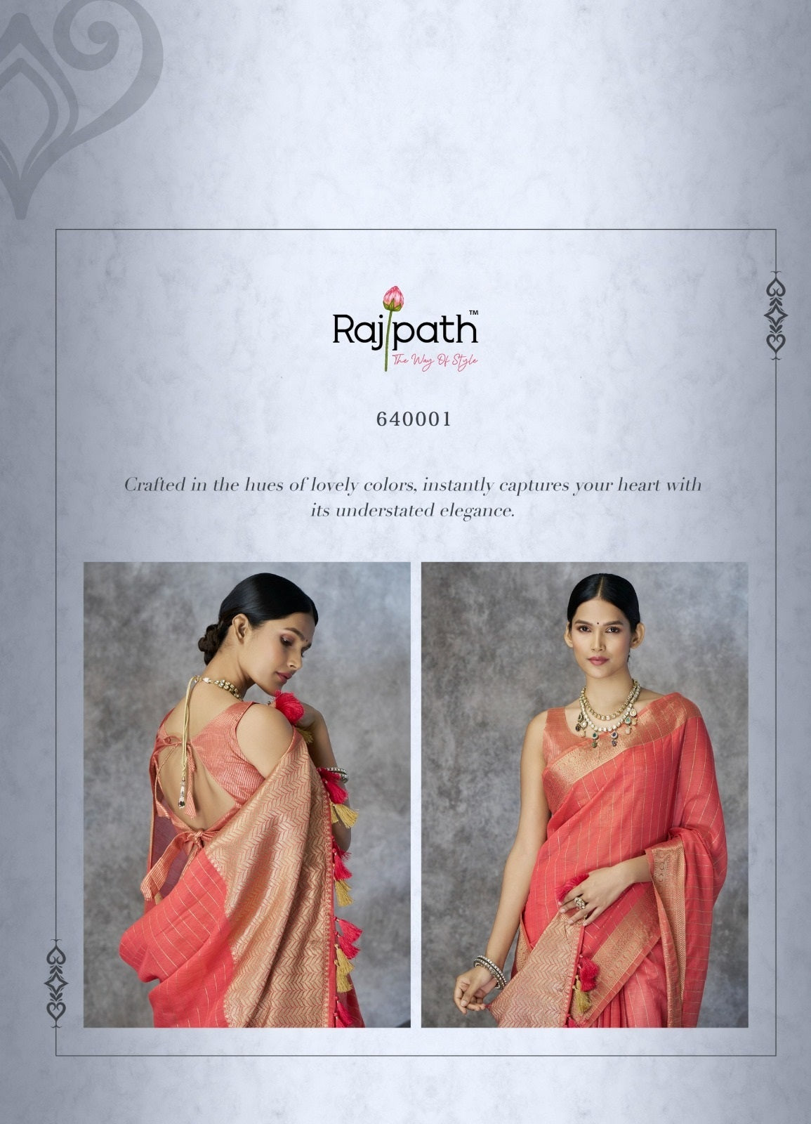 Ronak Rajpath Cotton Silk Sarees Manufacturer India