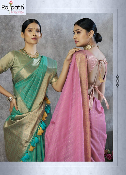 Ronak Rajpath Cotton Silk Sarees Manufacturer India