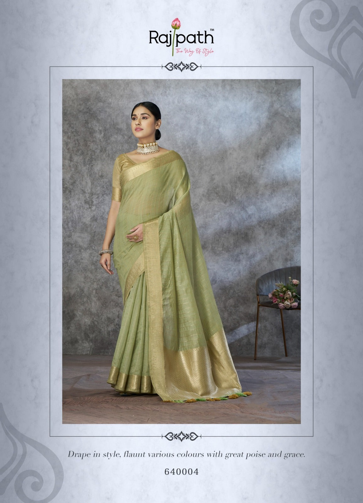 Ronak Rajpath Cotton Silk Sarees Manufacturer India