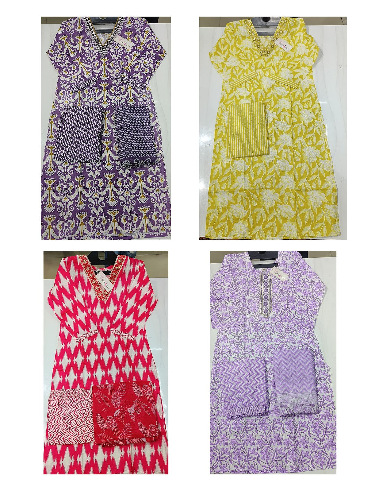 Rooh Series Dveeja Fashion Readymade Cotton Pant Suits Exporter Ahmedabad