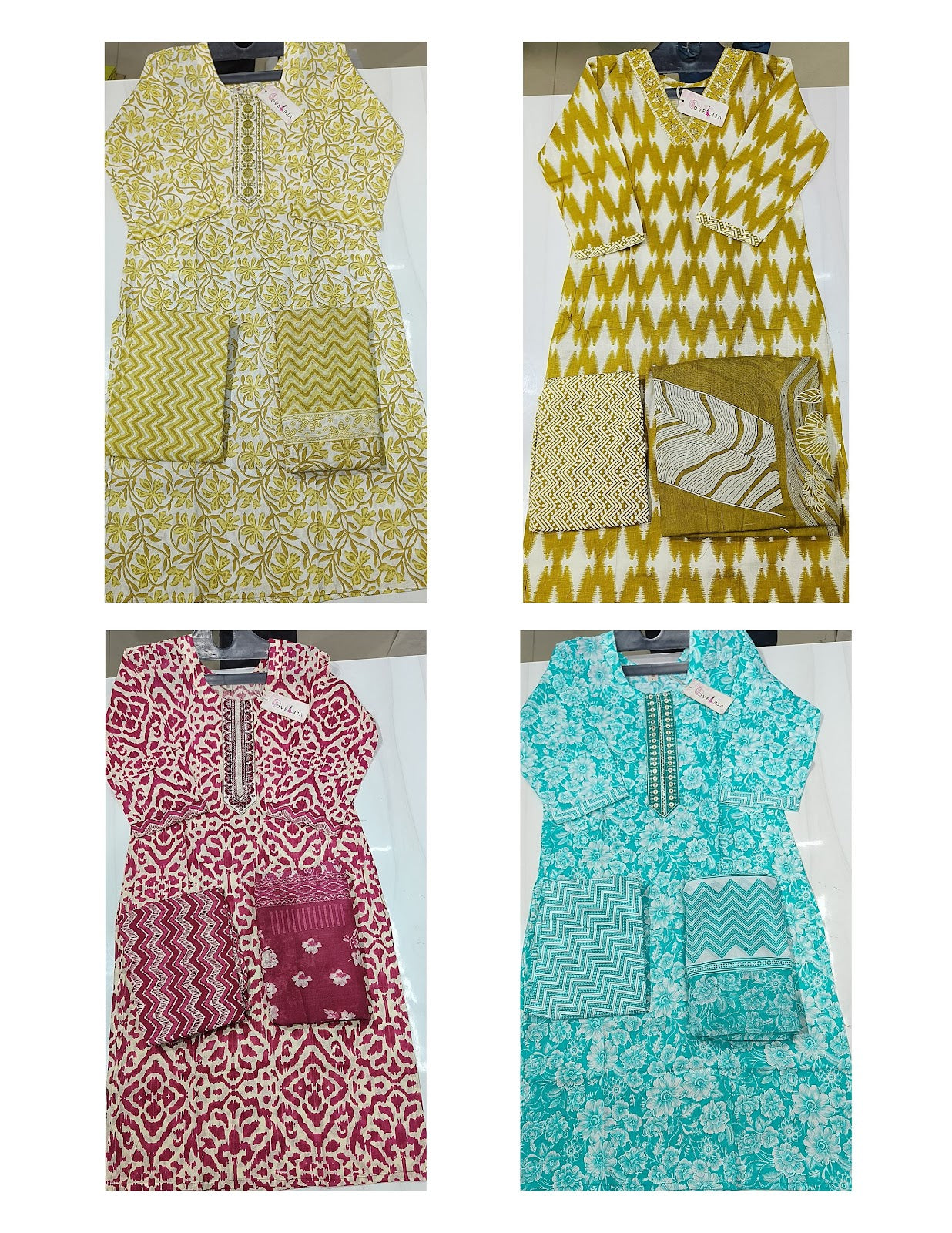 Rooh Series Dveeja Fashion Readymade Cotton Pant Suits Exporter Ahmedabad