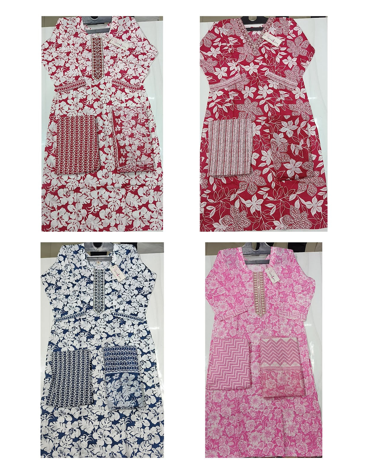 Rooh Series Dveeja Fashion Readymade Cotton Pant Suits Exporter Ahmedabad