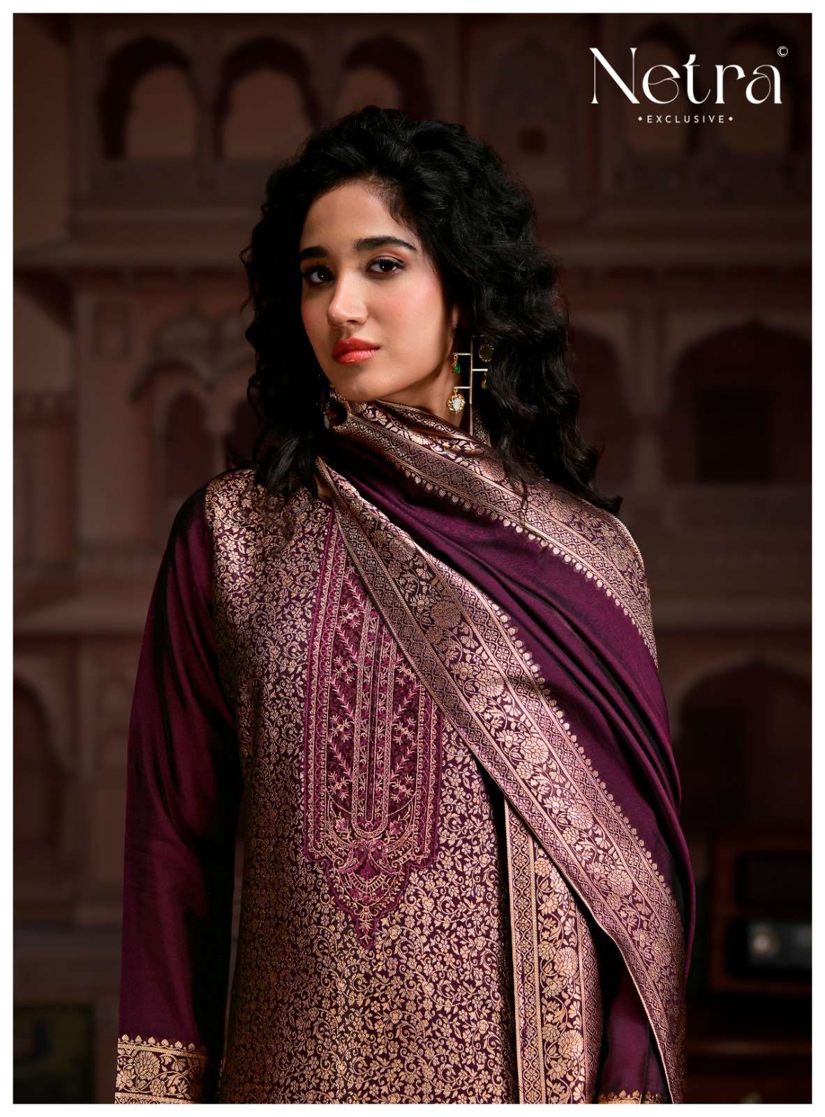 Rooh Vol 2 Netra Woven Silk Pant Style Suits Manufacturer Gujarat