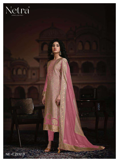 Rooh Vol 3 Netra Woven Silk Pant Style Suits Exporter Ahmedabad