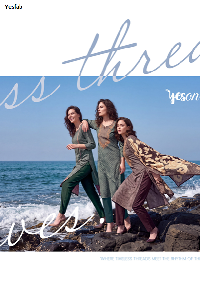 Rooh Yeson Yesfab Viscose Pashmina Suits Wholesaler Ahmedabad