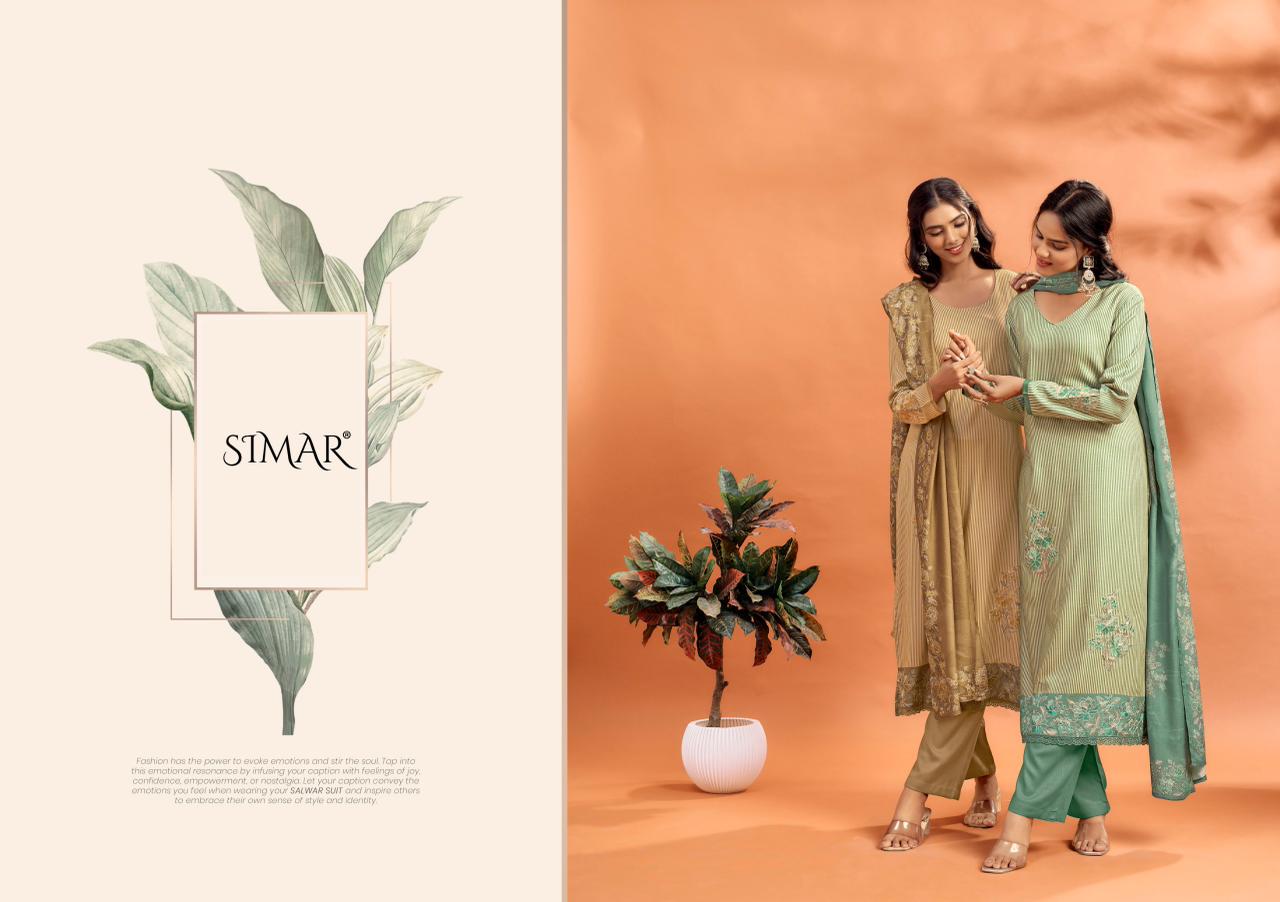 Roohani Simar Lawn Cotton Pant Style Suits Exporter Ahmedabad