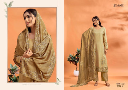 Roohani Simar Lawn Cotton Pant Style Suits Exporter Ahmedabad
