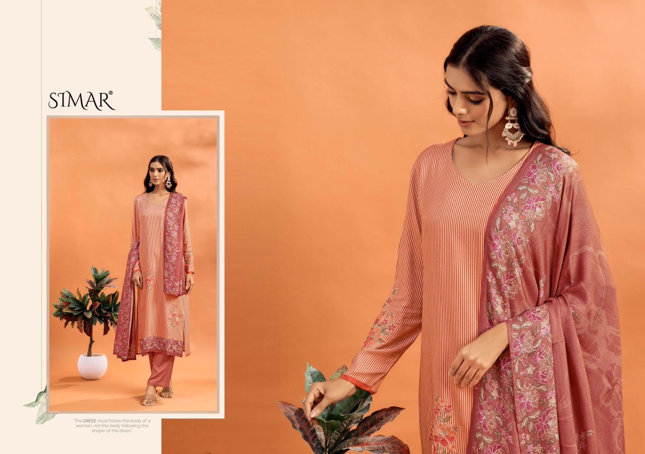 Roohani Simar Lawn Cotton Pant Style Suits Exporter Ahmedabad