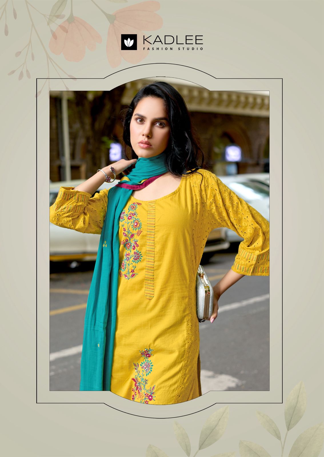 Roohi Kadlee Cotton Readymade Pant Style Suits Supplier Ahmedabad