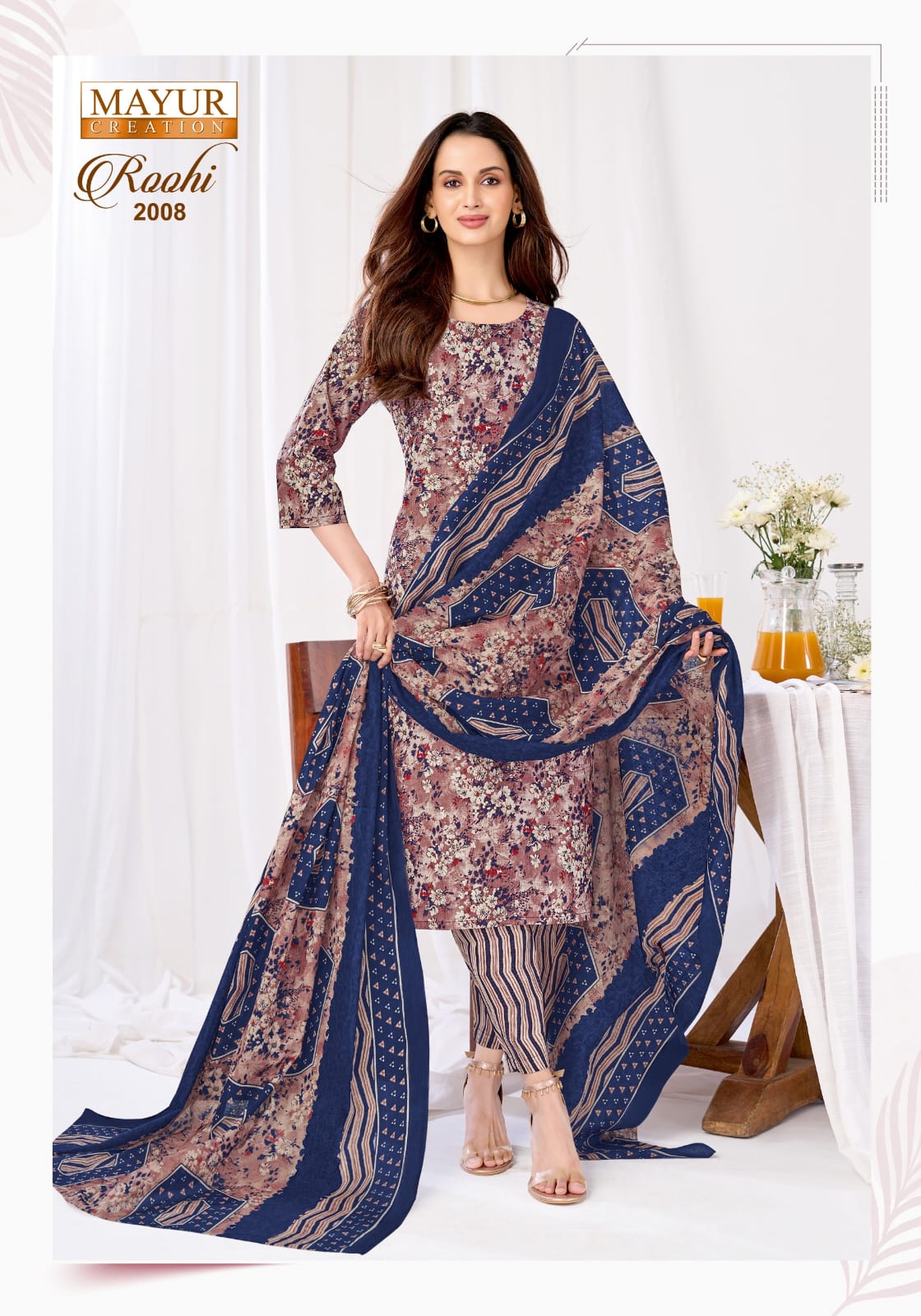 Roohi Vol 2 Mayur Creation Cotton Dress Material Supplier