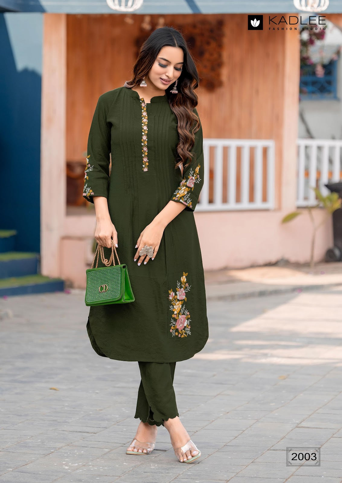 Roongta Kadlee Cotton Co Ord Set Wholesaler India