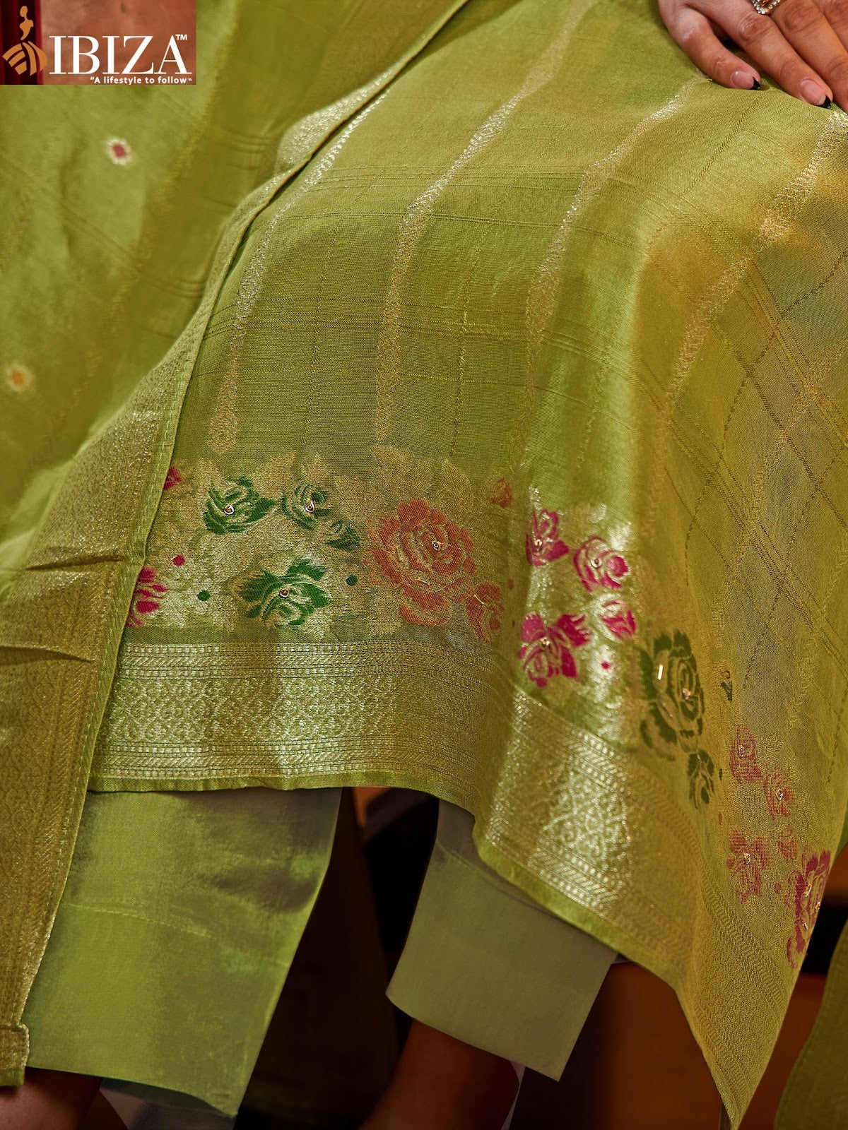 Roop Ibiza Silk Pant Style Suits Exporter