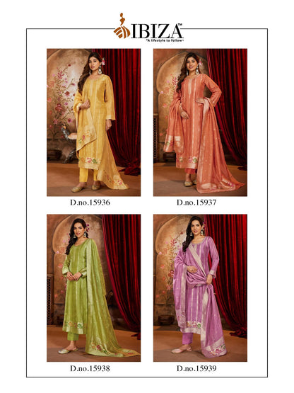 Roop Ibiza Silk Pant Style Suits Exporter