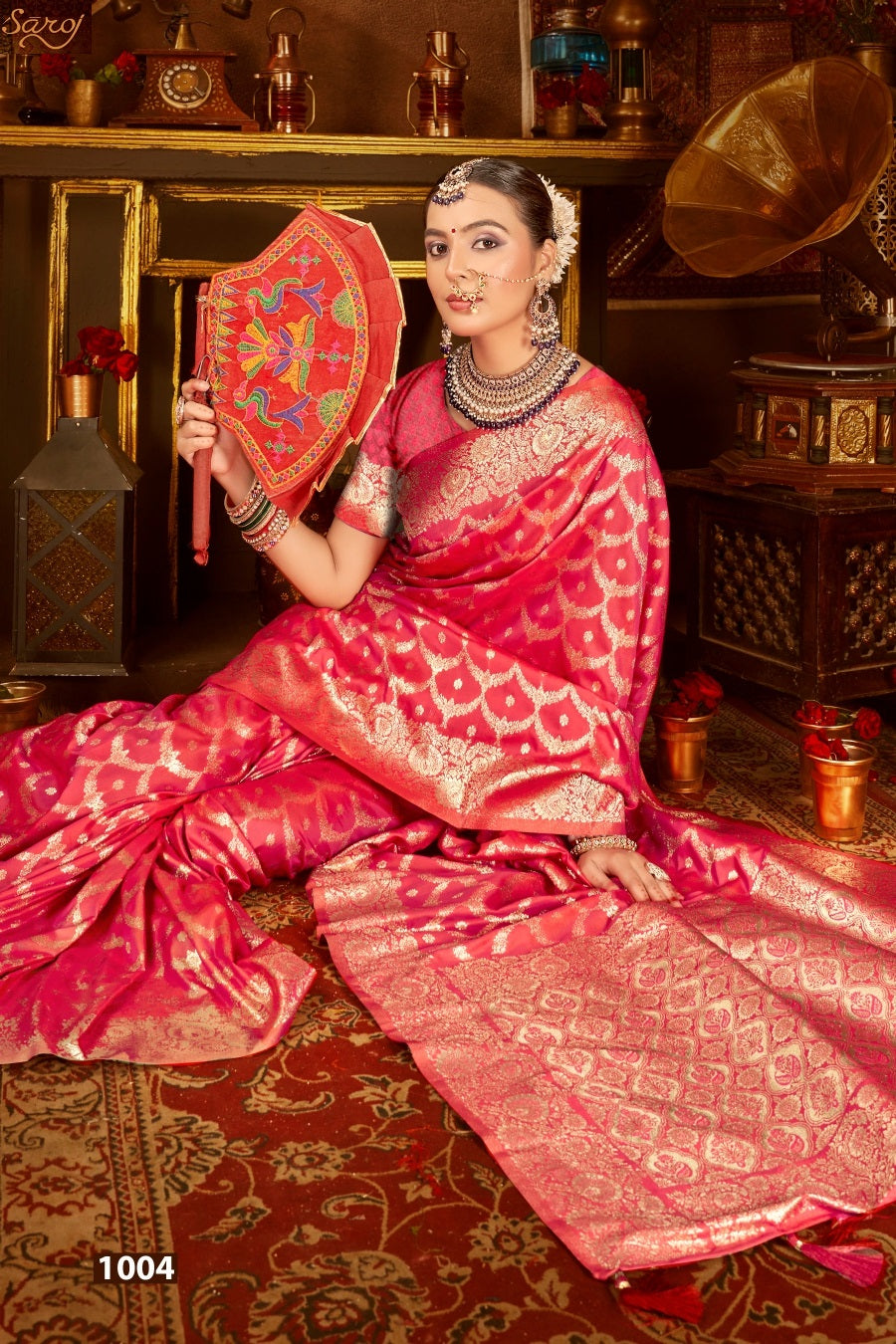 Roopmandir Silk Vol 2 Saroj Silk Sarees Supplier Ahmedabad