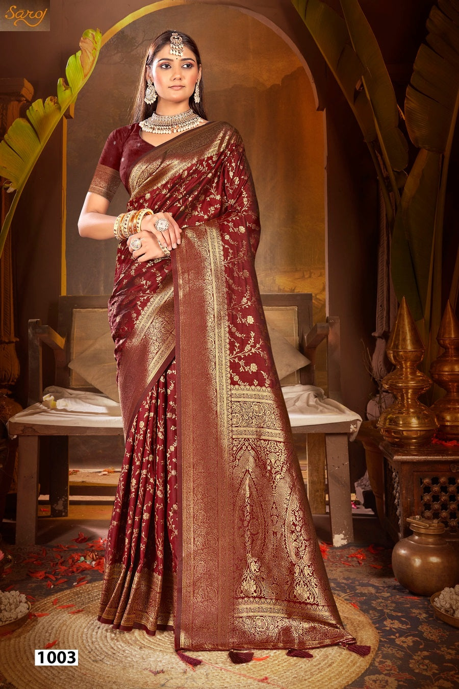Roopmandir Silk Vol 3 Saroj Silk Sarees Exporter Ahmedabad
