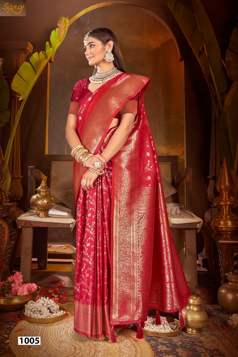 Roopmandir Silk Vol 3 Saroj Silk Sarees Exporter Ahmedabad