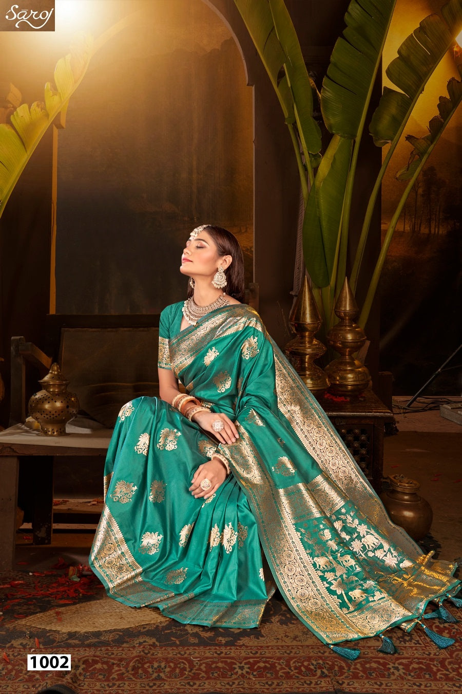 Roopmandir Silk Vol 4 Saroj Silk Sarees Exporter Gujarat