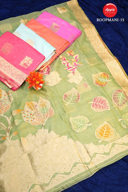 Roopmani Apple Organza Sarees Supplier