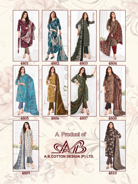 Roopmantra 48 Ab Cotton Dress Material Wholesale