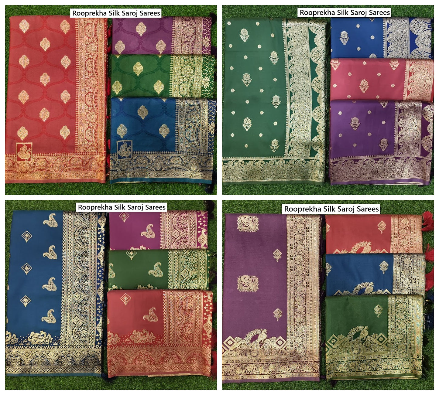 Rooprekha Silk Saroj Sarees Wholesale Rate