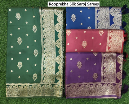 Rooprekha Silk Saroj Sarees Wholesale Rate