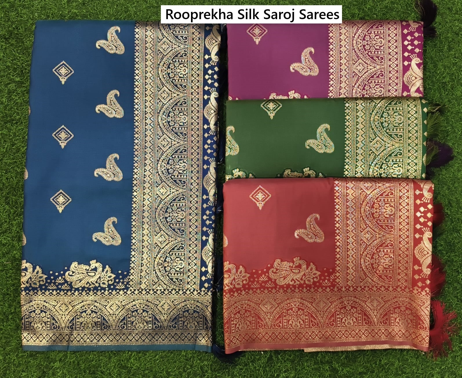 Rooprekha Silk Saroj Sarees Wholesale Rate
