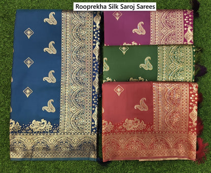 Rooprekha Silk Saroj Sarees Wholesale Rate
