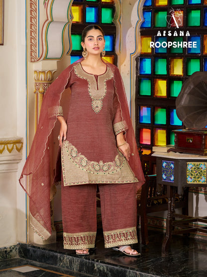Roopshree Afsana Salsa Readymade Plazzo Style Suits Wholesale